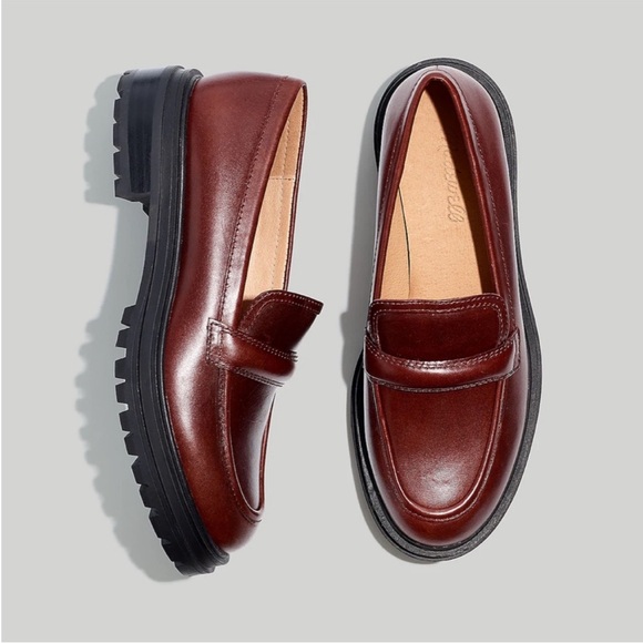 Madewell Shoes - Madewell Bradley Lugsole Loafer Cherry Size 9.5